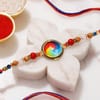 Buy Rainbow and Mosaic Aura Rakhi -Set of 3