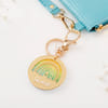 Buy Rainbow Artistry Personalized Couple Keychain