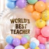Buy Rainbow Balloon Arrangement For Teacher's Day