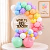 Rainbow Balloon Arrangement For Teacher's Day