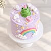 Rainbow Frog Cake