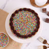 Buy Rainbow Sprinkles Chocolate Cake