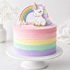 Gift Rainbow Unicorn Cake