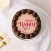 Gift Rakhi Chocolate Bento Cake (300 gm)