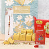 Rakhi with Soan Papdi Hamper Online