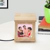 Gift Rakshabandhan Personalized Photo Cube LED Lamp