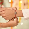 Gift Ram Dhanush Convertible Rakhi Button Cover