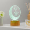 Gift Ramadan Kareem Personalized Wooden Base LED Lamp