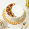 Buy Ramadan Special Rose Pista Crescent Red Velvet Cake (500 Gm)