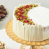 Shop Ramadan Special Rose Pista Crescent Red Velvet Cake (500 Gm)