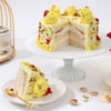 Shop Rasmalai Burst Cake And Floral Harmony Combo