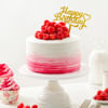 Raspberry Ombre Birthday Cake (One Kg) Online