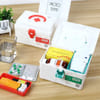 Buy Rectangular Medicine Box - Assorted - Single Piece
