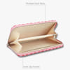 Buy Recycled Polyester Pink Long Wallet