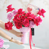 Gift Red And Purple Rose Valentine's Day Arrangement