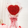 Gift Red Baby's Breath And Teddy For Valentine's Day