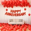 Buy Red Happy Anniversary Balloon Decor