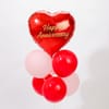 Shop Red Heart Anniversary Balloon Arrangement