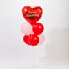 Buy Red Heart Anniversary Balloon Bouquet