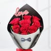 Buy Red Love - 8 Red Roses Valentine's Bunch