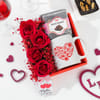 Gift Red Roses and Brownie Hamper