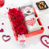 Red Roses and Brownie Hamper