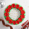 Buy Red Roses Christmas Cream Cake (1 Kg)