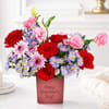 Shop Red Roses & Daisies Arrangement
