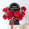 Red Roses in Box Arrangement