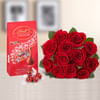 Red Roses & Lindor Truffles Online