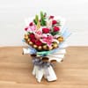 Red Roses, Stargazer Lily & Ferrero Rocher Bouquet