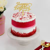 Gift Red Velvet Birthday Special Cake