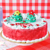 Buy Red Velvet Christmas Cake (1Kg)