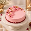 Gift Red Velvet Floral Cake (1 Kg)
