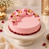Shop Red Velvet Floral Cake (1 Kg)