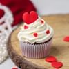Shop Red Velvet Heart Cupcakes - Set Of 4