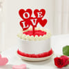 Red Velvet Love Cake (Half kg) Online