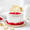 Gift Red Velvet Mini Anniversary Cake