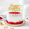 Gift Red Velvet Mini Birthday Cake