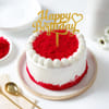 Red Velvet Mini Birthday Cake