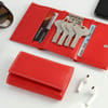 Red Wallet with Key Chain Holder Online
