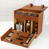 Shop Refined Temptations Personalized Portable Bar Set - Tan