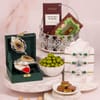 Regal Silver Peacock Rakhi Hamper