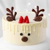 Buy Reindeer Frosted Christmas Cake (750 Gm)
