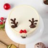 Shop Reindeer Frosted Christmas Cake (750 Gm)