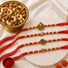 Religious Rakhi Set with Dry Fruits
