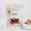 Shop Religious Rakhi Trio with Dry Fruits Hamper
