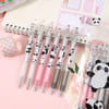 Buy Retractable Gel Pen - Panda - Assorted - Set Of 12
