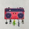 Gift Retro Boombox Key Holder