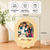 Gift Retro Magic Personalzied Scalloped Photo Frame